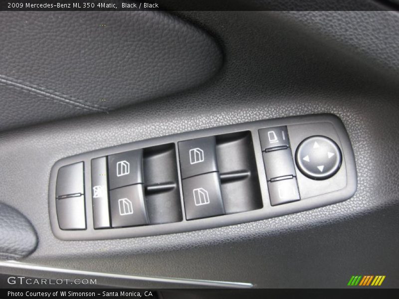 Black / Black 2009 Mercedes-Benz ML 350 4Matic