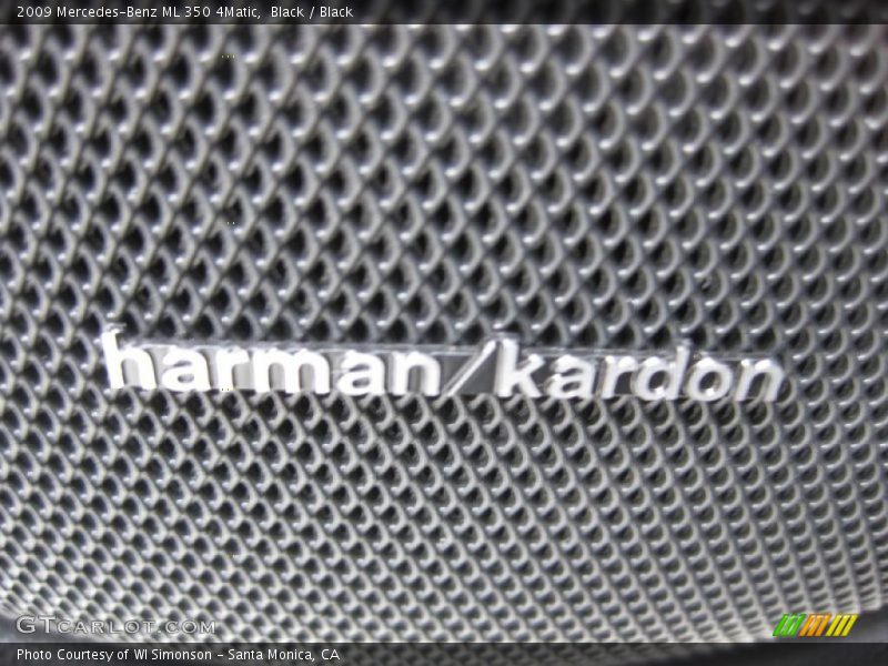Black / Black 2009 Mercedes-Benz ML 350 4Matic