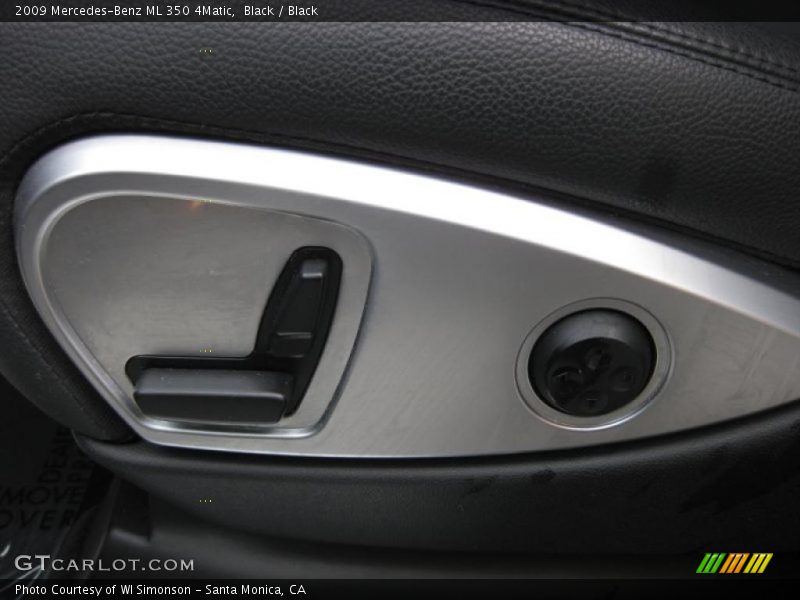 Black / Black 2009 Mercedes-Benz ML 350 4Matic