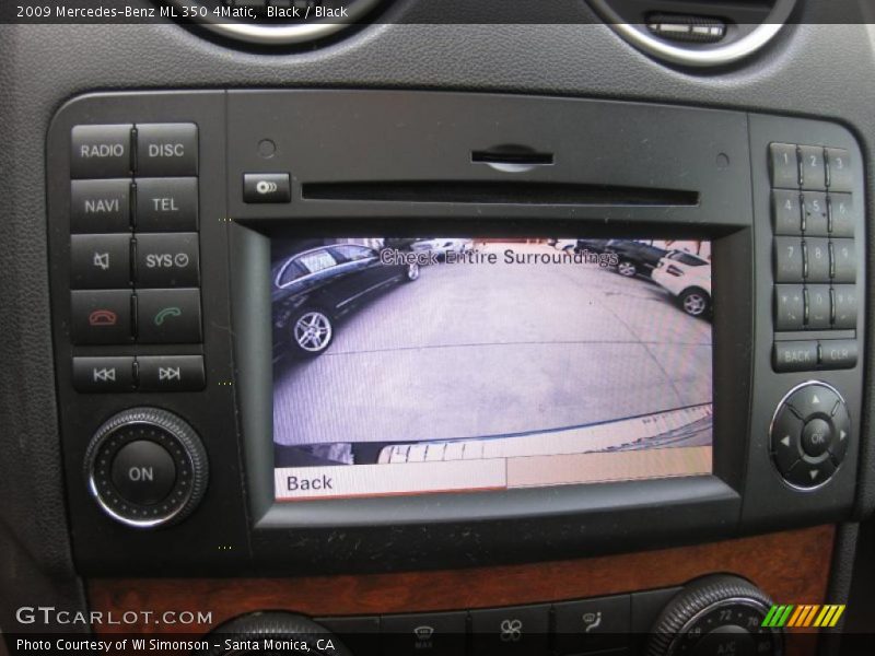 Black / Black 2009 Mercedes-Benz ML 350 4Matic