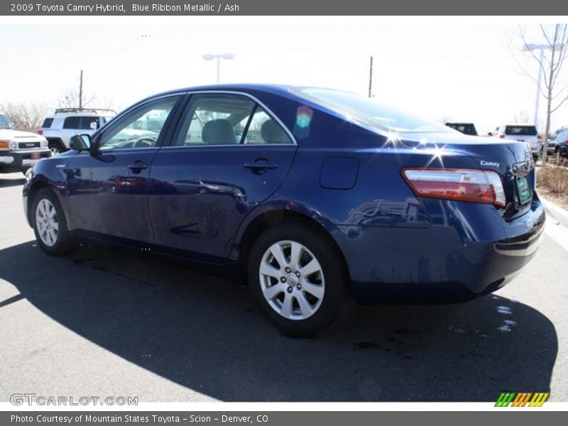 Blue Ribbon Metallic / Ash 2009 Toyota Camry Hybrid