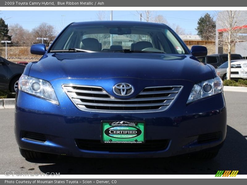 Blue Ribbon Metallic / Ash 2009 Toyota Camry Hybrid