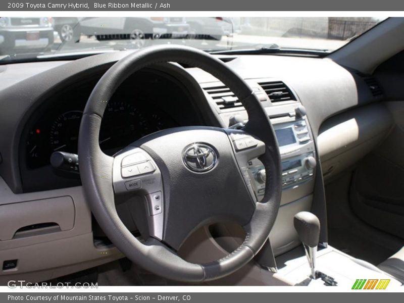 Blue Ribbon Metallic / Ash 2009 Toyota Camry Hybrid