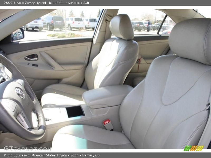 Blue Ribbon Metallic / Ash 2009 Toyota Camry Hybrid