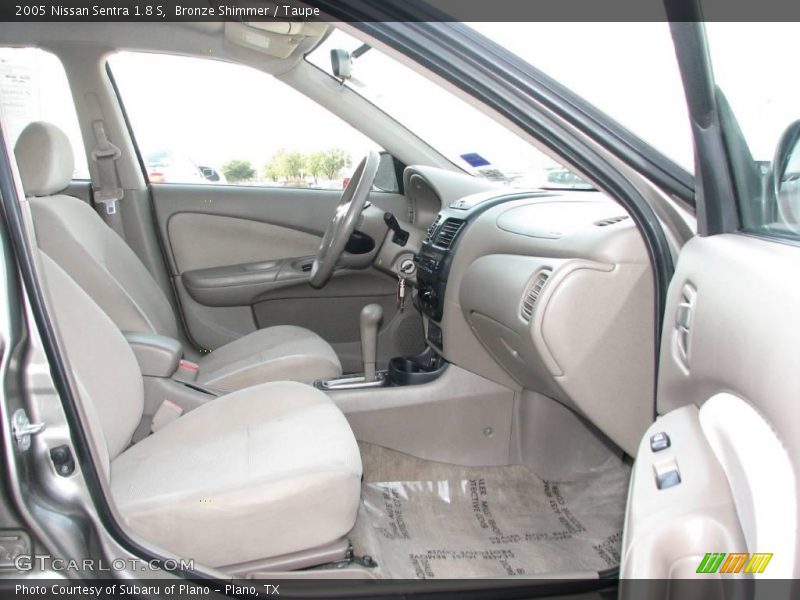 Bronze Shimmer / Taupe 2005 Nissan Sentra 1.8 S