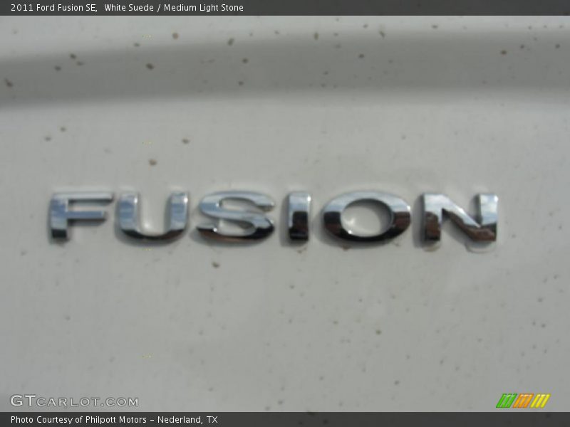 White Suede / Medium Light Stone 2011 Ford Fusion SE