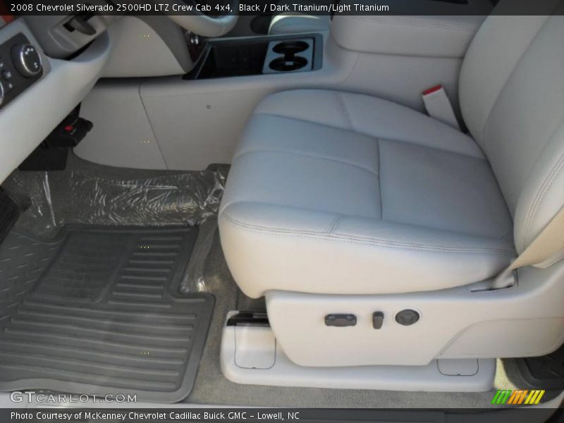 Black / Dark Titanium/Light Titanium 2008 Chevrolet Silverado 2500HD LTZ Crew Cab 4x4