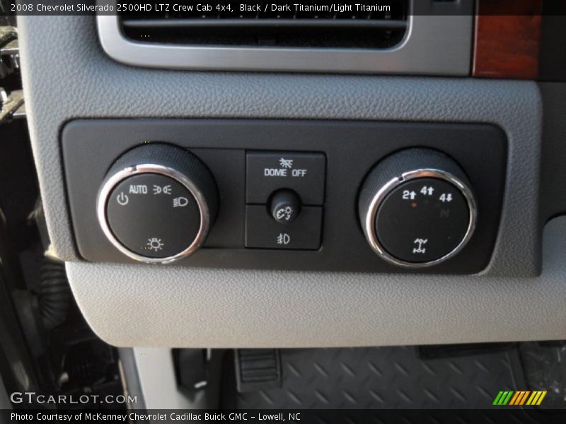 Black / Dark Titanium/Light Titanium 2008 Chevrolet Silverado 2500HD LTZ Crew Cab 4x4