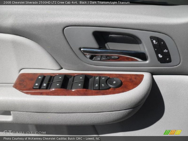 Black / Dark Titanium/Light Titanium 2008 Chevrolet Silverado 2500HD LTZ Crew Cab 4x4