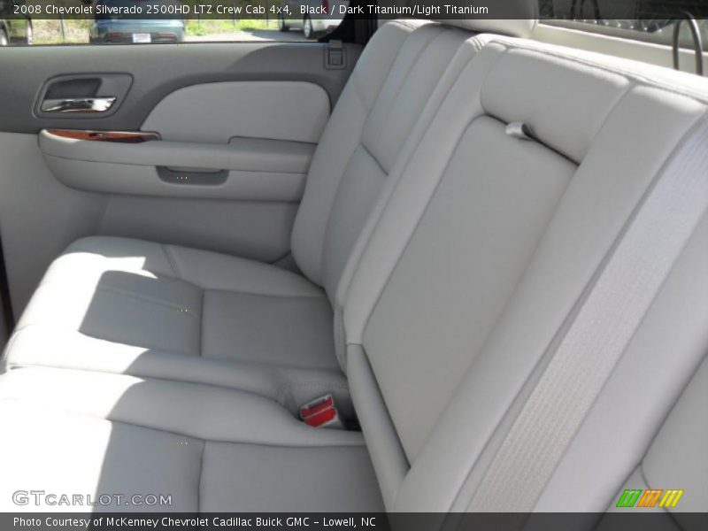 Black / Dark Titanium/Light Titanium 2008 Chevrolet Silverado 2500HD LTZ Crew Cab 4x4
