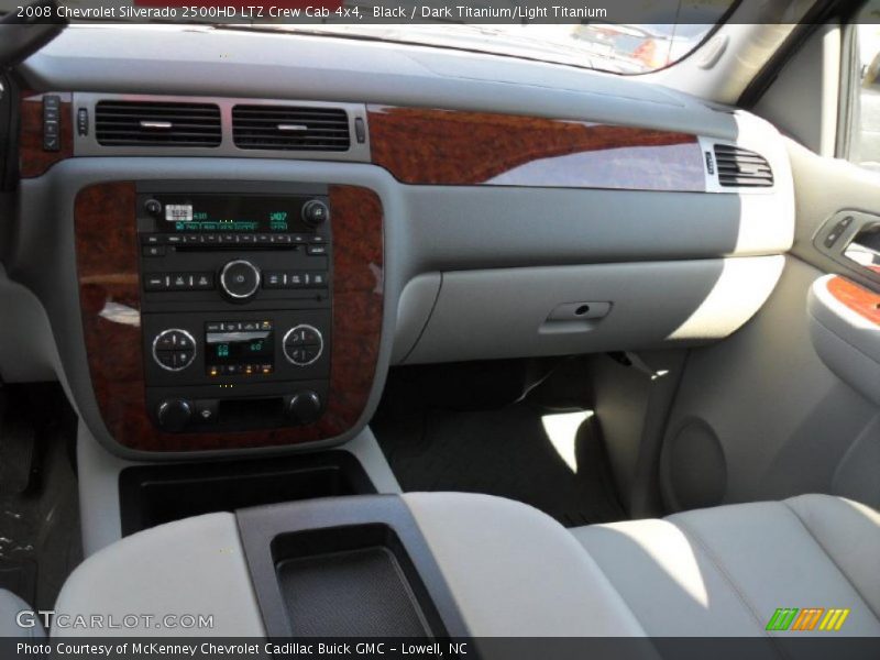 Black / Dark Titanium/Light Titanium 2008 Chevrolet Silverado 2500HD LTZ Crew Cab 4x4