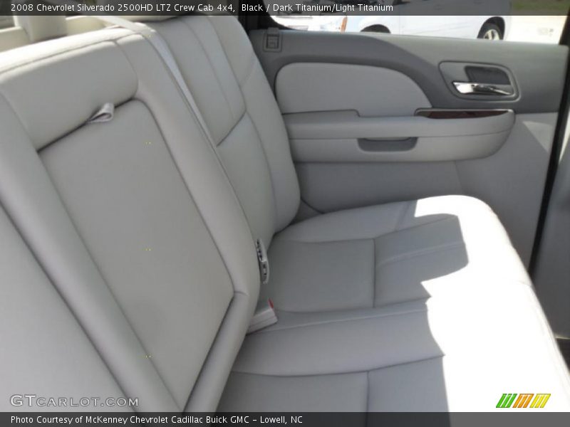 Black / Dark Titanium/Light Titanium 2008 Chevrolet Silverado 2500HD LTZ Crew Cab 4x4