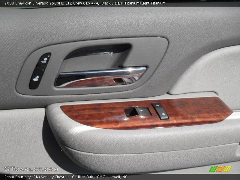 Black / Dark Titanium/Light Titanium 2008 Chevrolet Silverado 2500HD LTZ Crew Cab 4x4