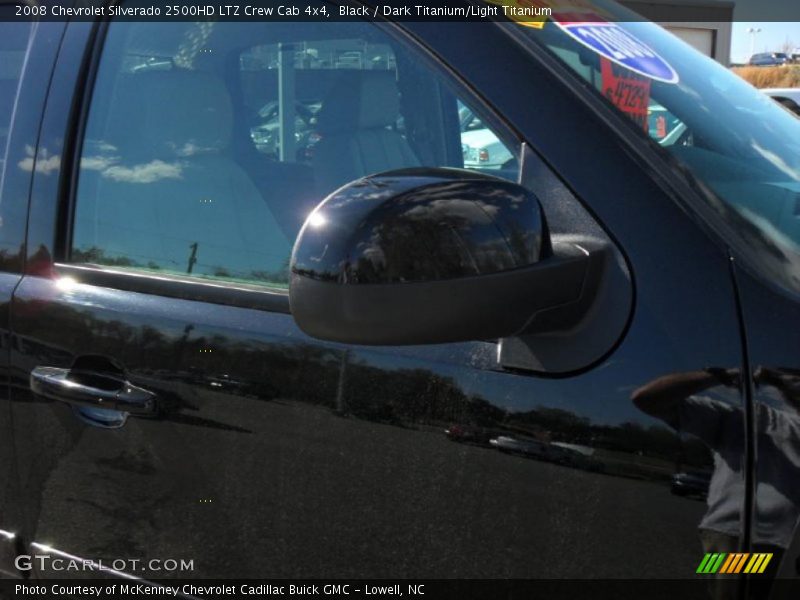 Black / Dark Titanium/Light Titanium 2008 Chevrolet Silverado 2500HD LTZ Crew Cab 4x4