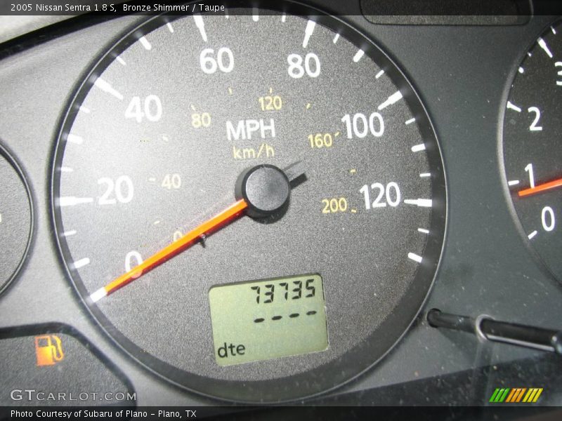 Bronze Shimmer / Taupe 2005 Nissan Sentra 1.8 S