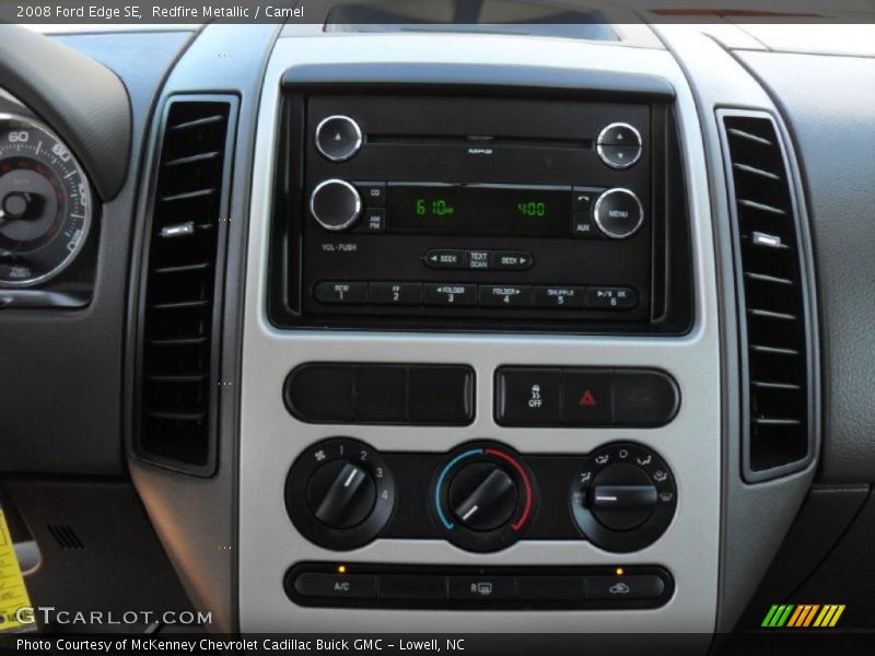Redfire Metallic / Camel 2008 Ford Edge SE