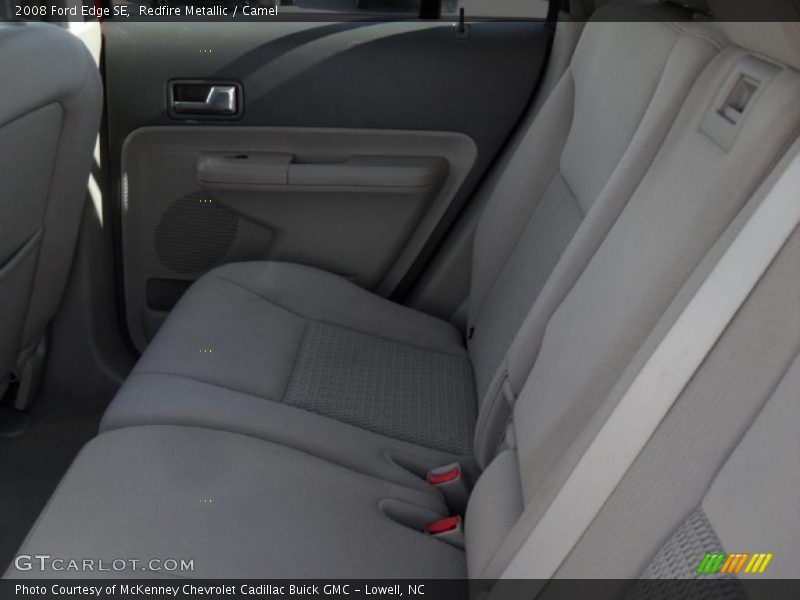 Redfire Metallic / Camel 2008 Ford Edge SE