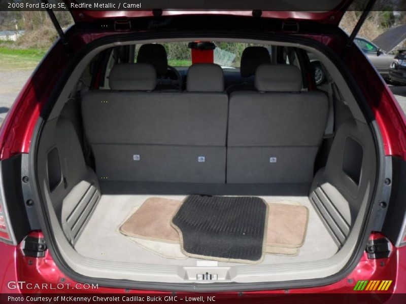 Redfire Metallic / Camel 2008 Ford Edge SE