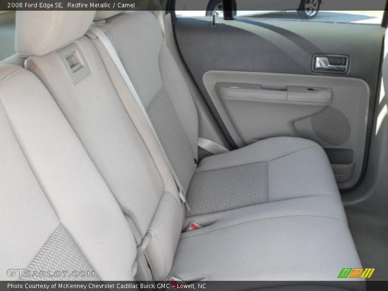 Redfire Metallic / Camel 2008 Ford Edge SE