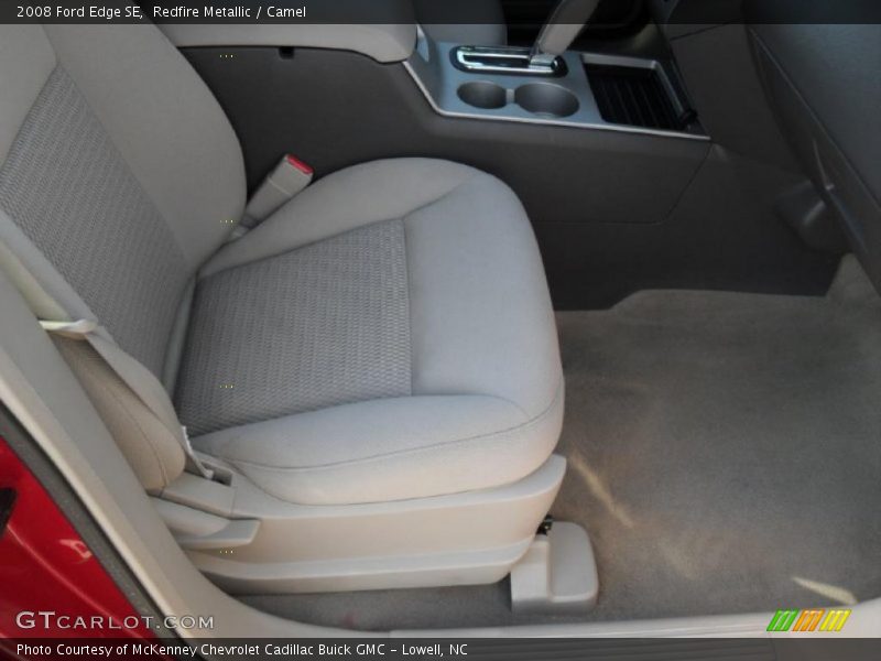 Redfire Metallic / Camel 2008 Ford Edge SE