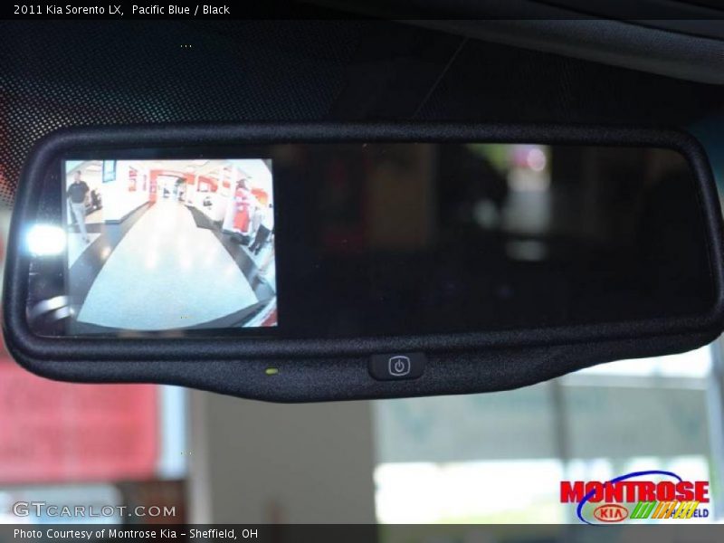 Pacific Blue / Black 2011 Kia Sorento LX