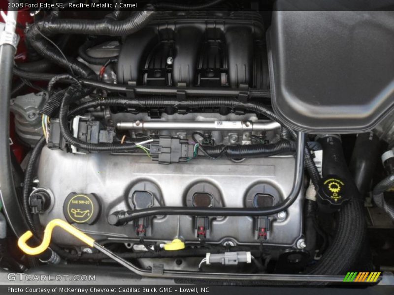 Redfire Metallic / Camel 2008 Ford Edge SE