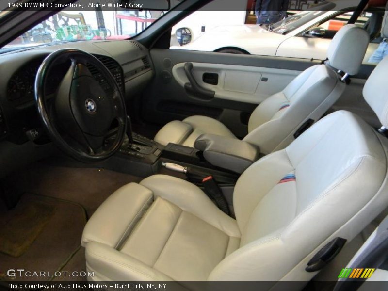  1999 M3 Convertible Gray Interior