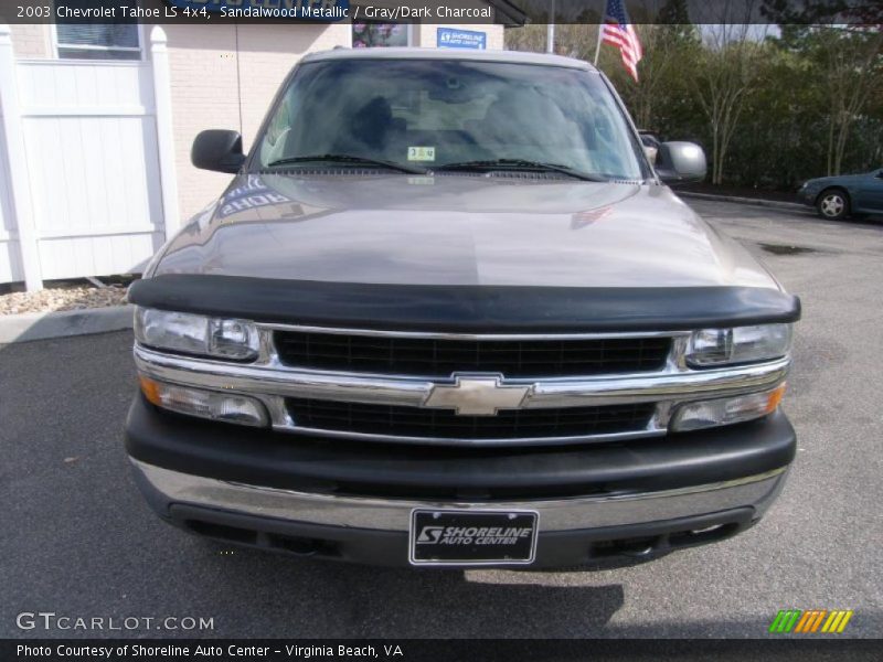 Sandalwood Metallic / Gray/Dark Charcoal 2003 Chevrolet Tahoe LS 4x4