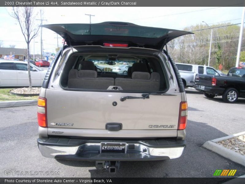 Sandalwood Metallic / Gray/Dark Charcoal 2003 Chevrolet Tahoe LS 4x4