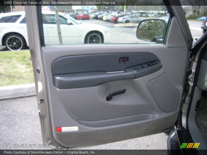 Sandalwood Metallic / Gray/Dark Charcoal 2003 Chevrolet Tahoe LS 4x4