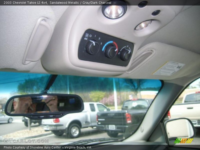 Sandalwood Metallic / Gray/Dark Charcoal 2003 Chevrolet Tahoe LS 4x4