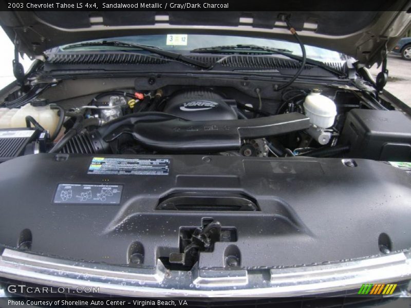 Sandalwood Metallic / Gray/Dark Charcoal 2003 Chevrolet Tahoe LS 4x4
