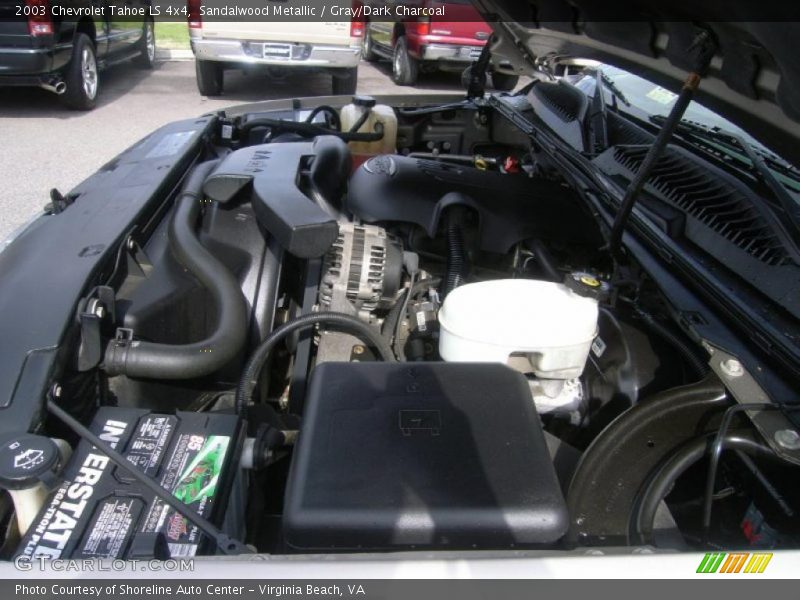 Sandalwood Metallic / Gray/Dark Charcoal 2003 Chevrolet Tahoe LS 4x4