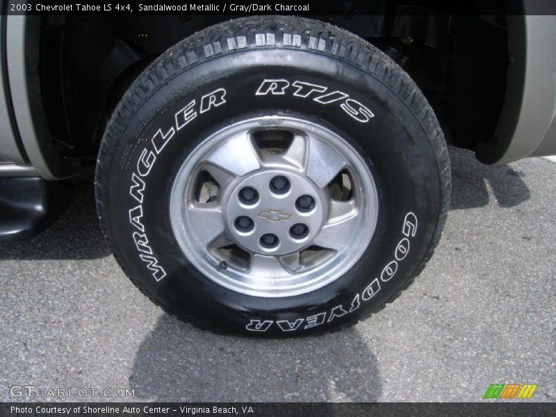 Sandalwood Metallic / Gray/Dark Charcoal 2003 Chevrolet Tahoe LS 4x4