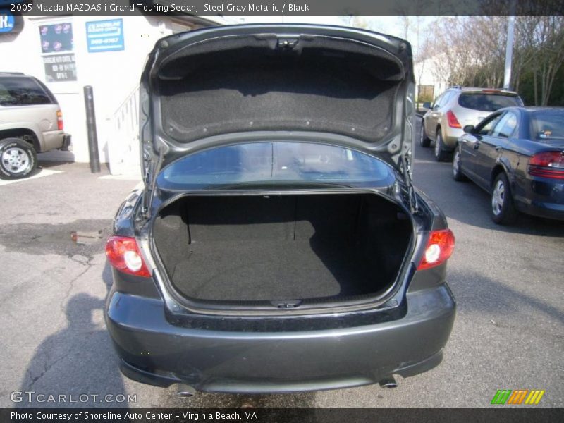 Steel Gray Metallic / Black 2005 Mazda MAZDA6 i Grand Touring Sedan