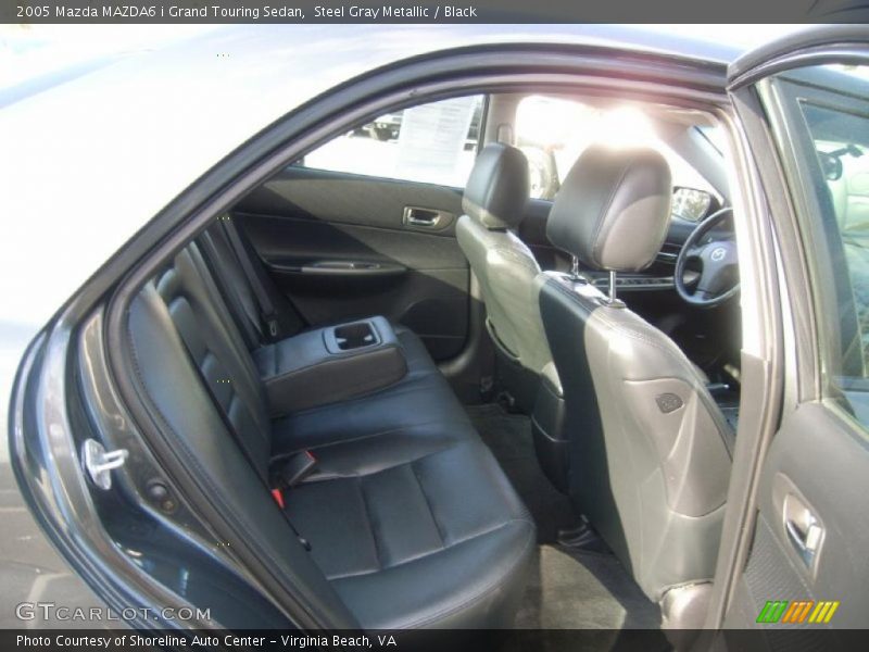 Steel Gray Metallic / Black 2005 Mazda MAZDA6 i Grand Touring Sedan