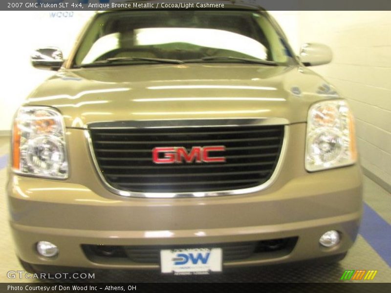 Antique Bronze Metallic / Cocoa/Light Cashmere 2007 GMC Yukon SLT 4x4