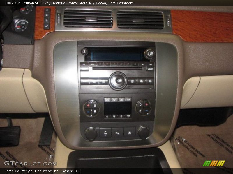 Antique Bronze Metallic / Cocoa/Light Cashmere 2007 GMC Yukon SLT 4x4
