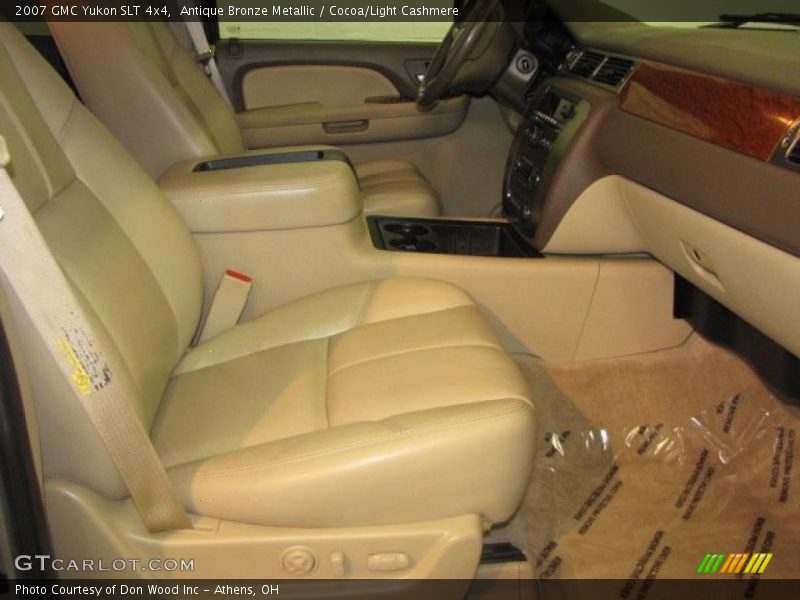 Antique Bronze Metallic / Cocoa/Light Cashmere 2007 GMC Yukon SLT 4x4