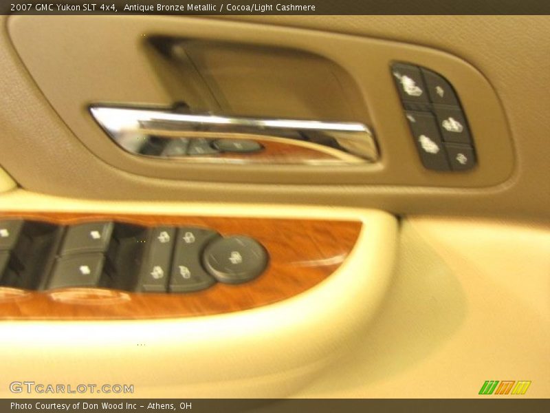 Antique Bronze Metallic / Cocoa/Light Cashmere 2007 GMC Yukon SLT 4x4