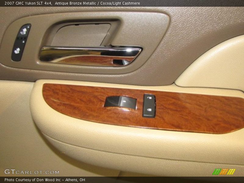 Antique Bronze Metallic / Cocoa/Light Cashmere 2007 GMC Yukon SLT 4x4
