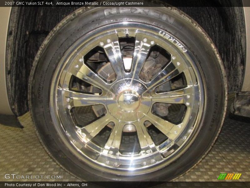 Antique Bronze Metallic / Cocoa/Light Cashmere 2007 GMC Yukon SLT 4x4