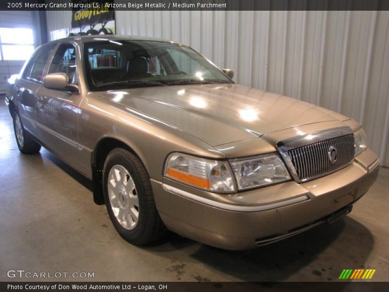 Arizona Beige Metallic / Medium Parchment 2005 Mercury Grand Marquis LS