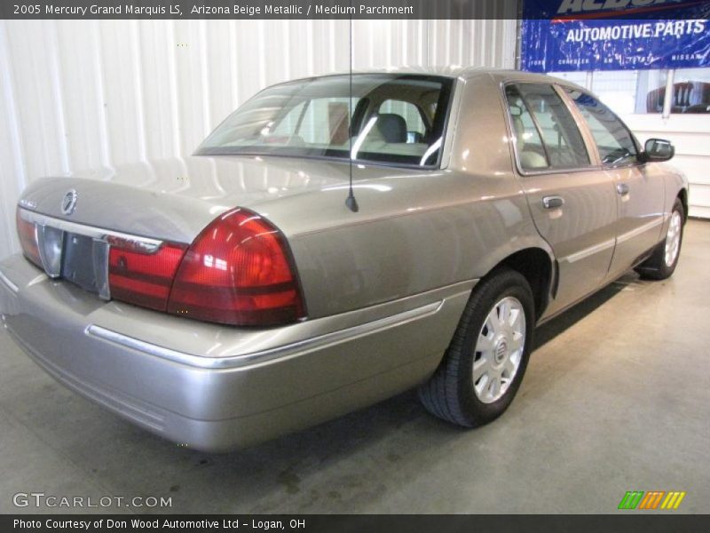 Arizona Beige Metallic / Medium Parchment 2005 Mercury Grand Marquis LS