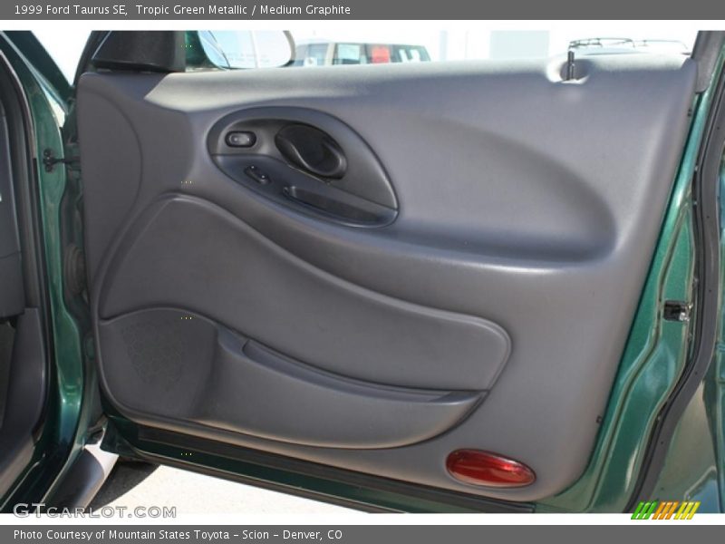 Tropic Green Metallic / Medium Graphite 1999 Ford Taurus SE