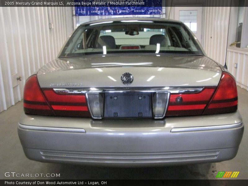 Arizona Beige Metallic / Medium Parchment 2005 Mercury Grand Marquis LS