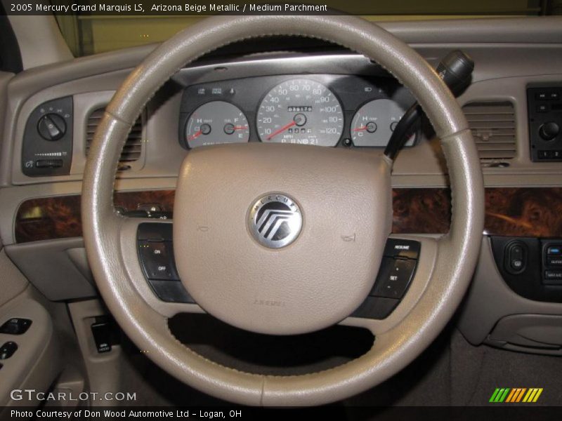 Arizona Beige Metallic / Medium Parchment 2005 Mercury Grand Marquis LS