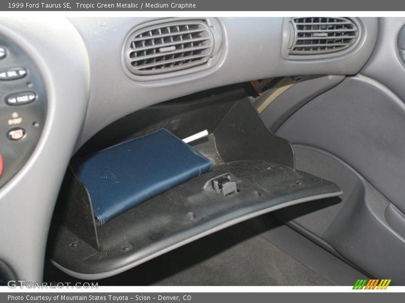 Tropic Green Metallic / Medium Graphite 1999 Ford Taurus SE