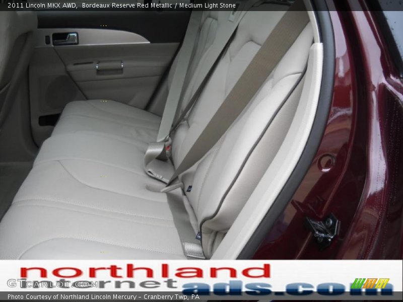 Bordeaux Reserve Red Metallic / Medium Light Stone 2011 Lincoln MKX AWD