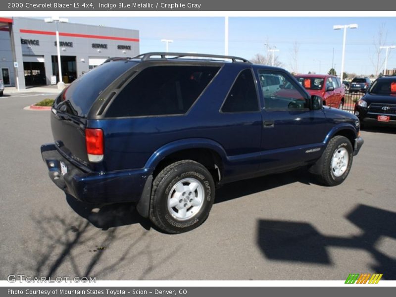  2000 Blazer LS 4x4 Indigo Blue Metallic